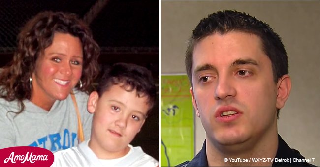 Police officer pulled over Michigan mom and his decision saved her son's life