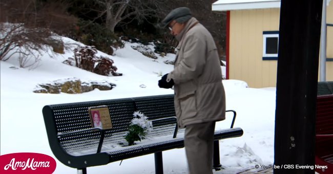 Two strangers help man keep wife's memory alive