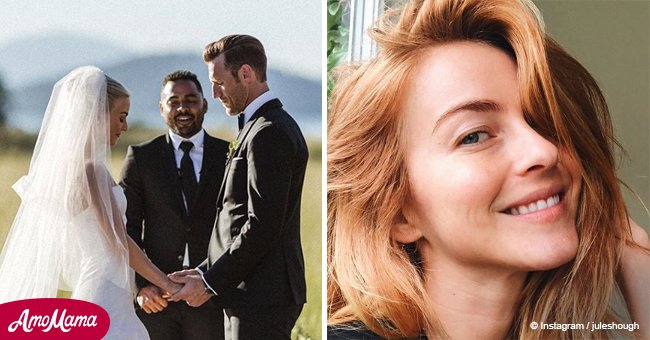 Julianne Hough shares never-before-seen fairy-tale wedding video on 1-year anniversary