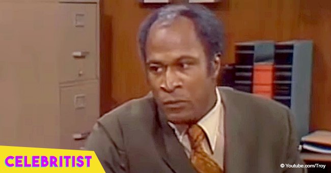 Remember James Evans from 'Good Times'? He looks great at 78 in rare photo with adult daughter