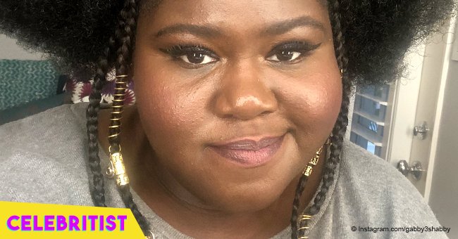 Gabby Sidibe shows off her natural hair in recent photo after major weight loss