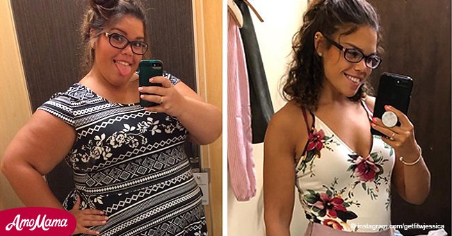 Woman loses 170-lb after getting rid of 2 common habits