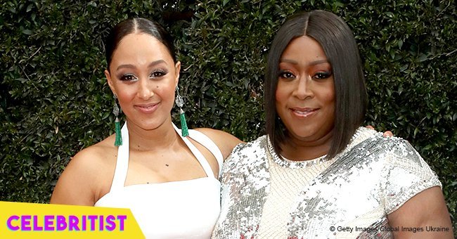 Loni Love continues her 'Loni Loss Challenge' as she exercises with friend Tamera Mowry in pic