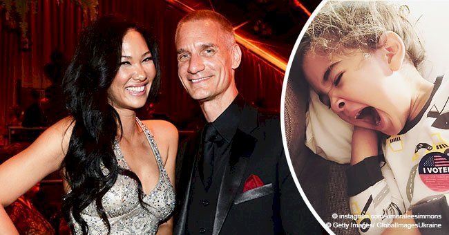 Kimora Lee Simmons shares photo of sleepy son after husband pleads guilty for money laundering scam