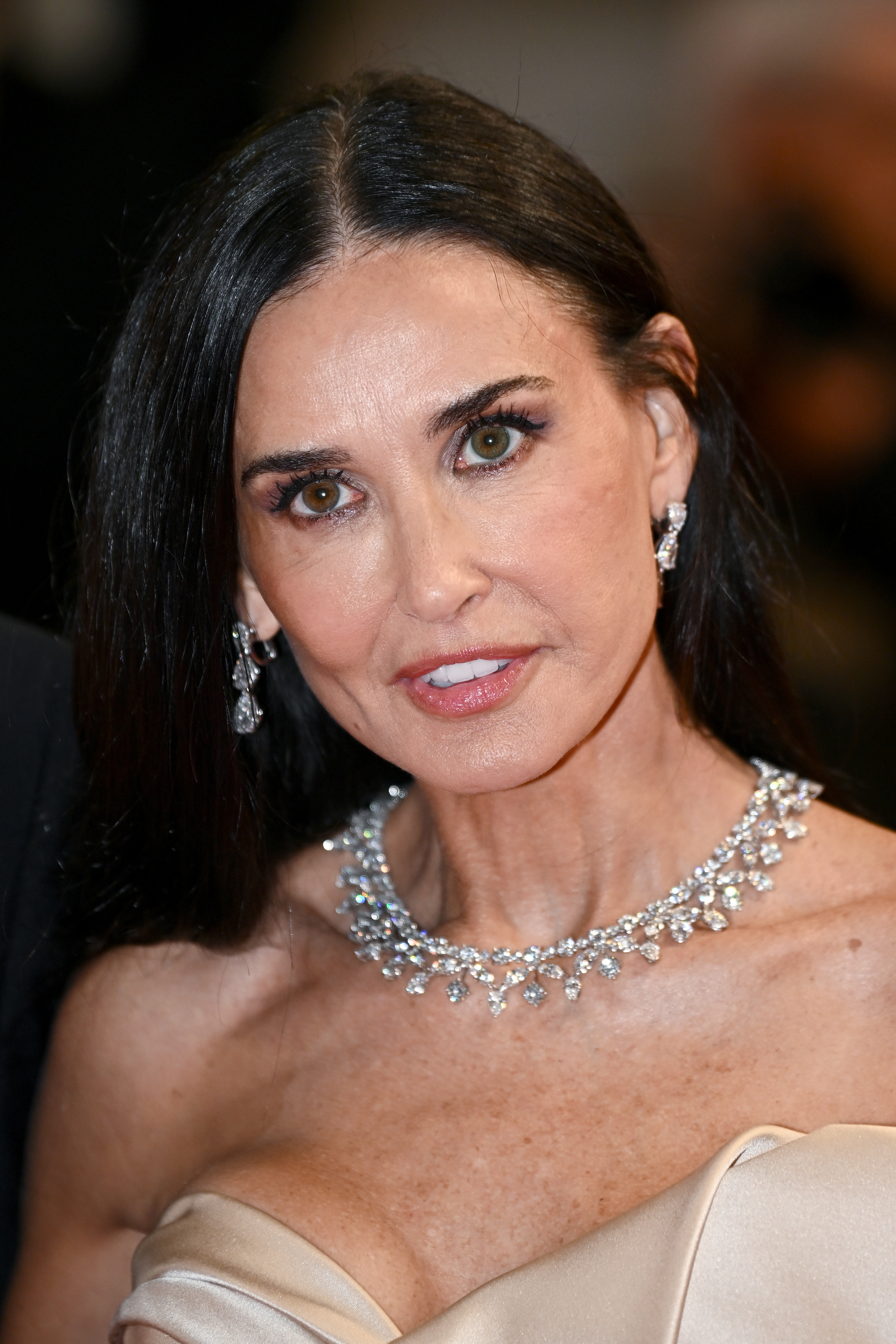 Demi Moore during the 77th annual Cannes Film Festival at Palais des Festivals on May 19, 2024, in Cannes, France. | Source: Getty Images