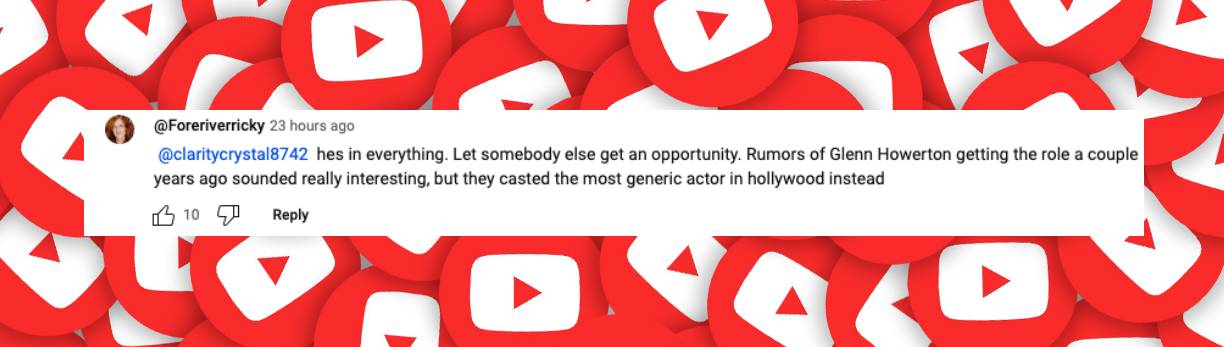 Netizen comment about a Hollywood star's casting in "The Fantastic Four: First Steps," posted on February 4, 2025. | Source: YouTube/Marvel Entertainment