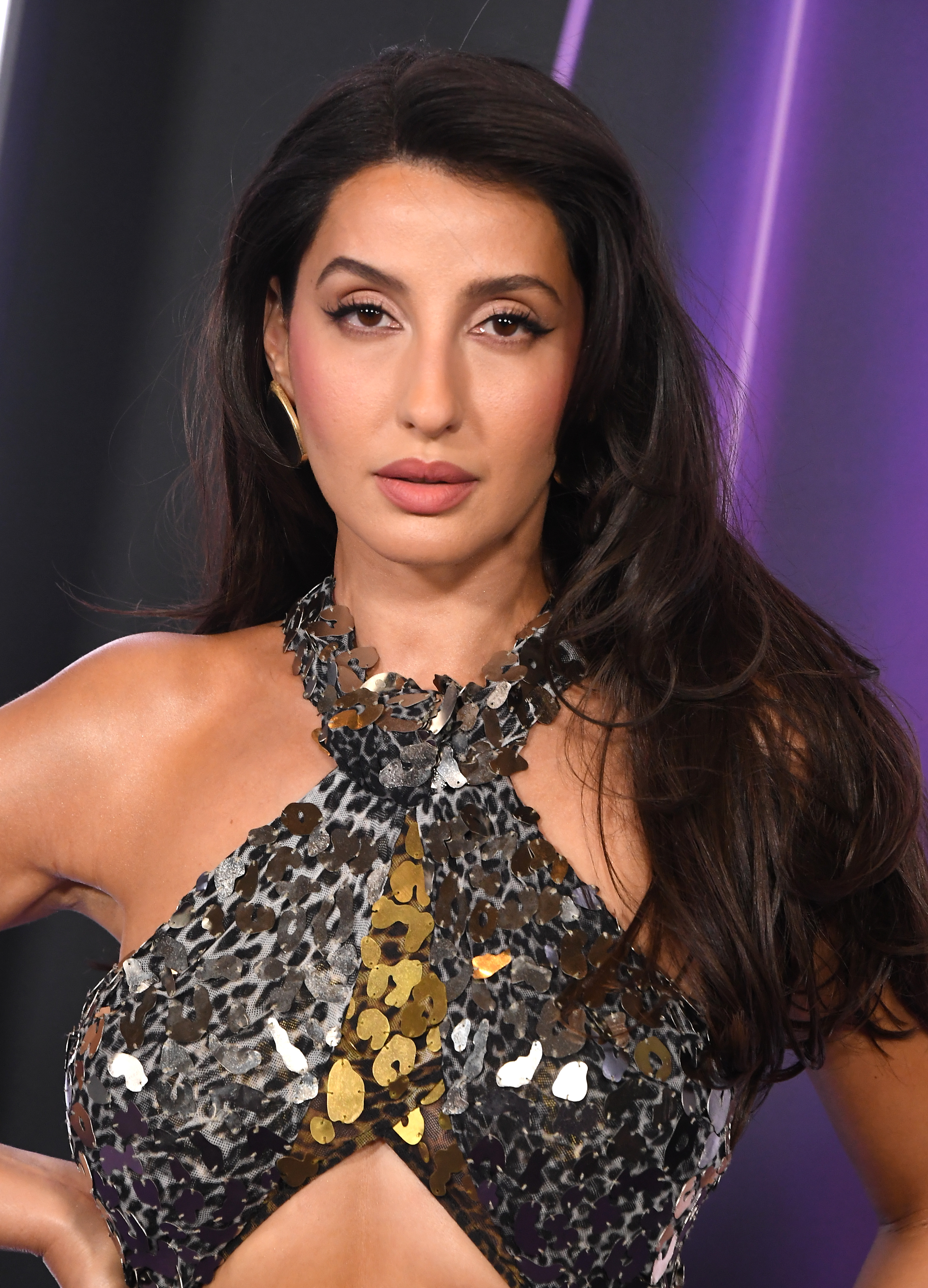 Nora Fatehi at the 2025 American Music Awards at Fontainebleau Las Vegas on May 26 in Nevada. | Source: Getty Images