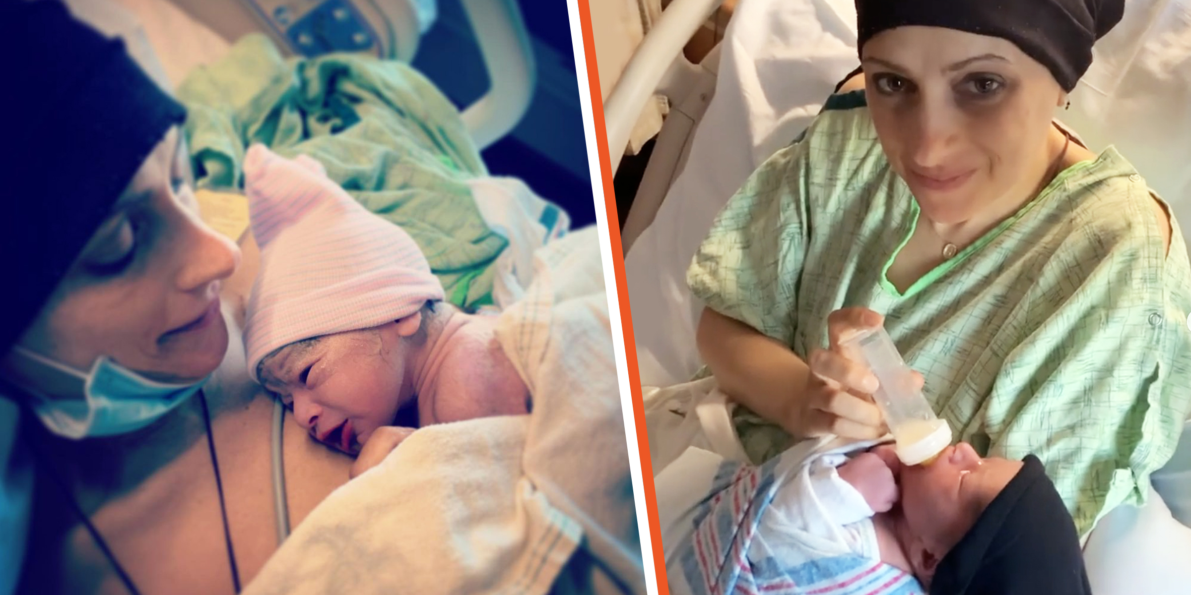Jessica Hanna und ihr Sohn, Thomas Solanus | Quelle: instagram.com/blessed_by_cancer