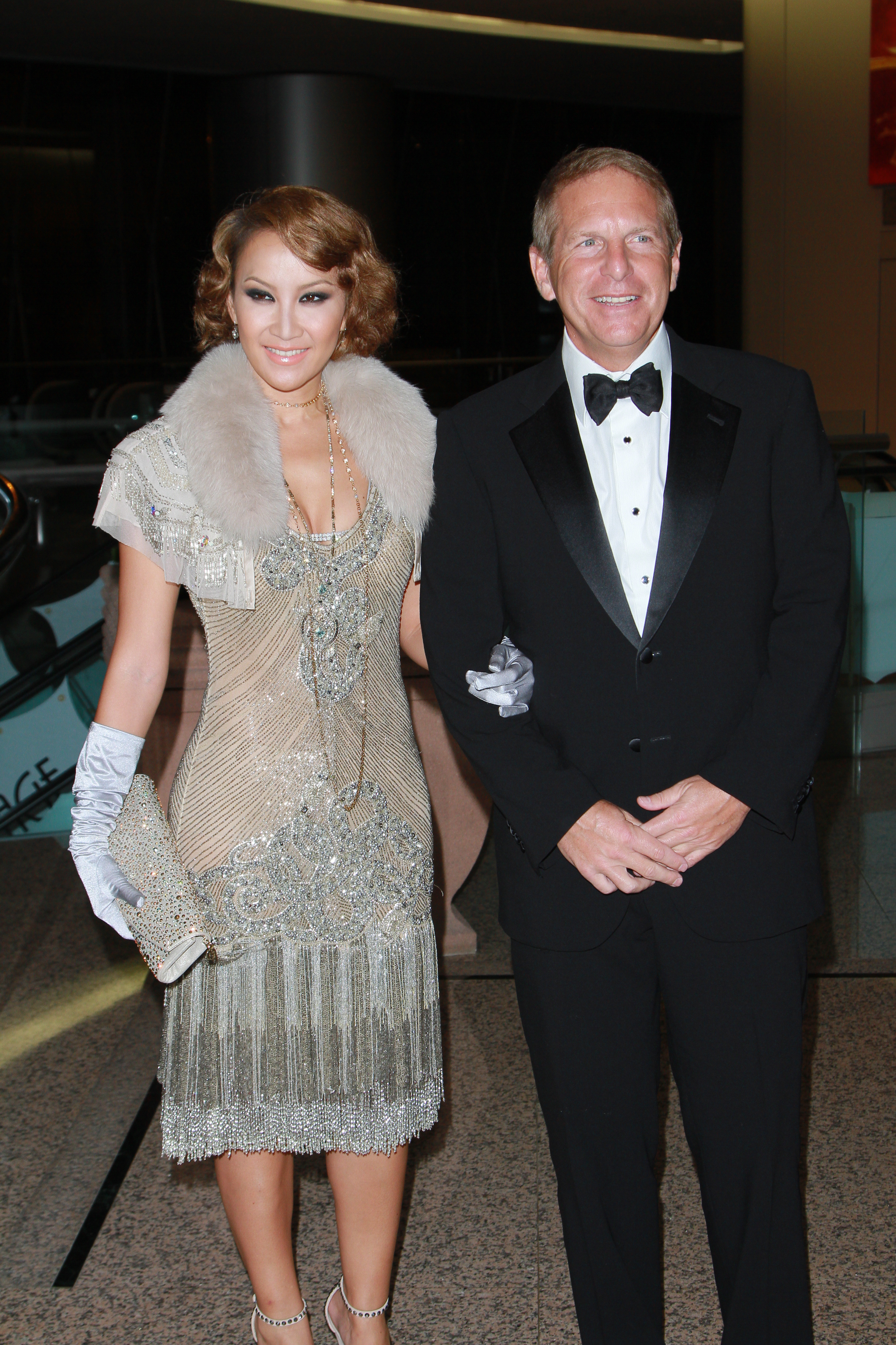 Coco Lee and Bruce Rockowitz at the Hong Kong Cancer Fund charity dinner on February 25, 2012, in Hong Kong, Hong Kong. | Source: Getty Images