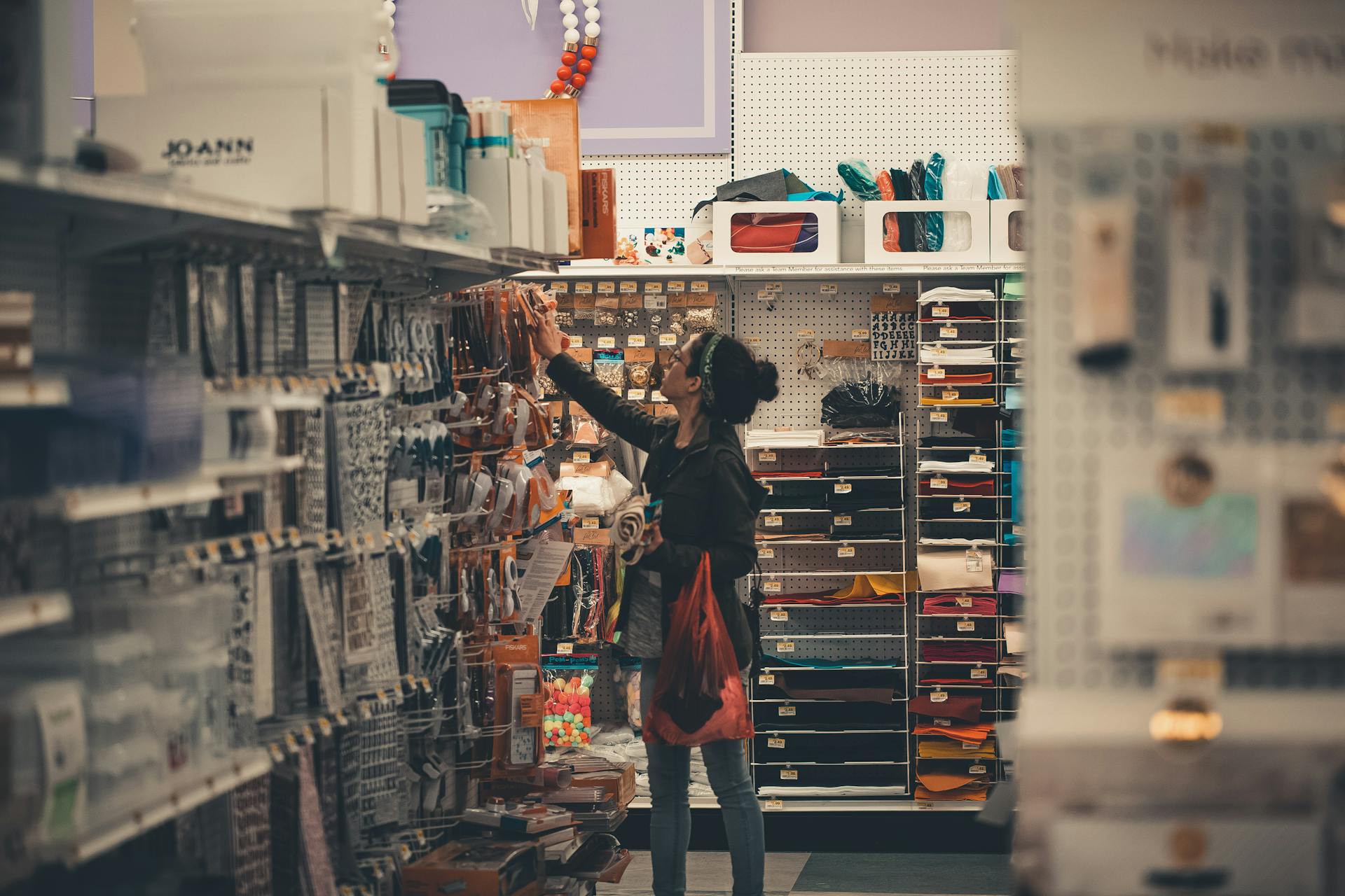 A woman shopping in a hardware store | Source: Pexels