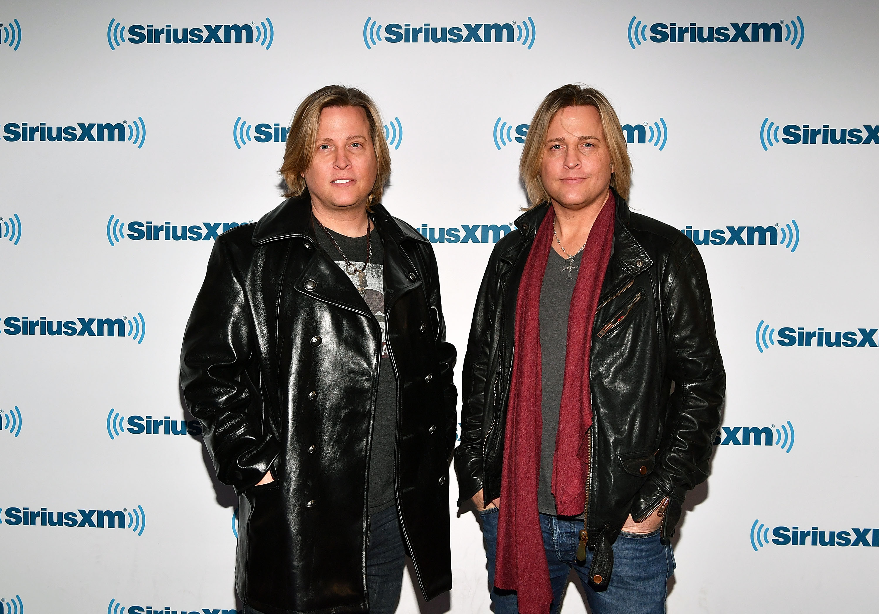 Gunnar and Matthew Nelson of rock band "Nelson" visit SiriusXM Studios on February 2, 2017, in New York City. | Source: Getty Images