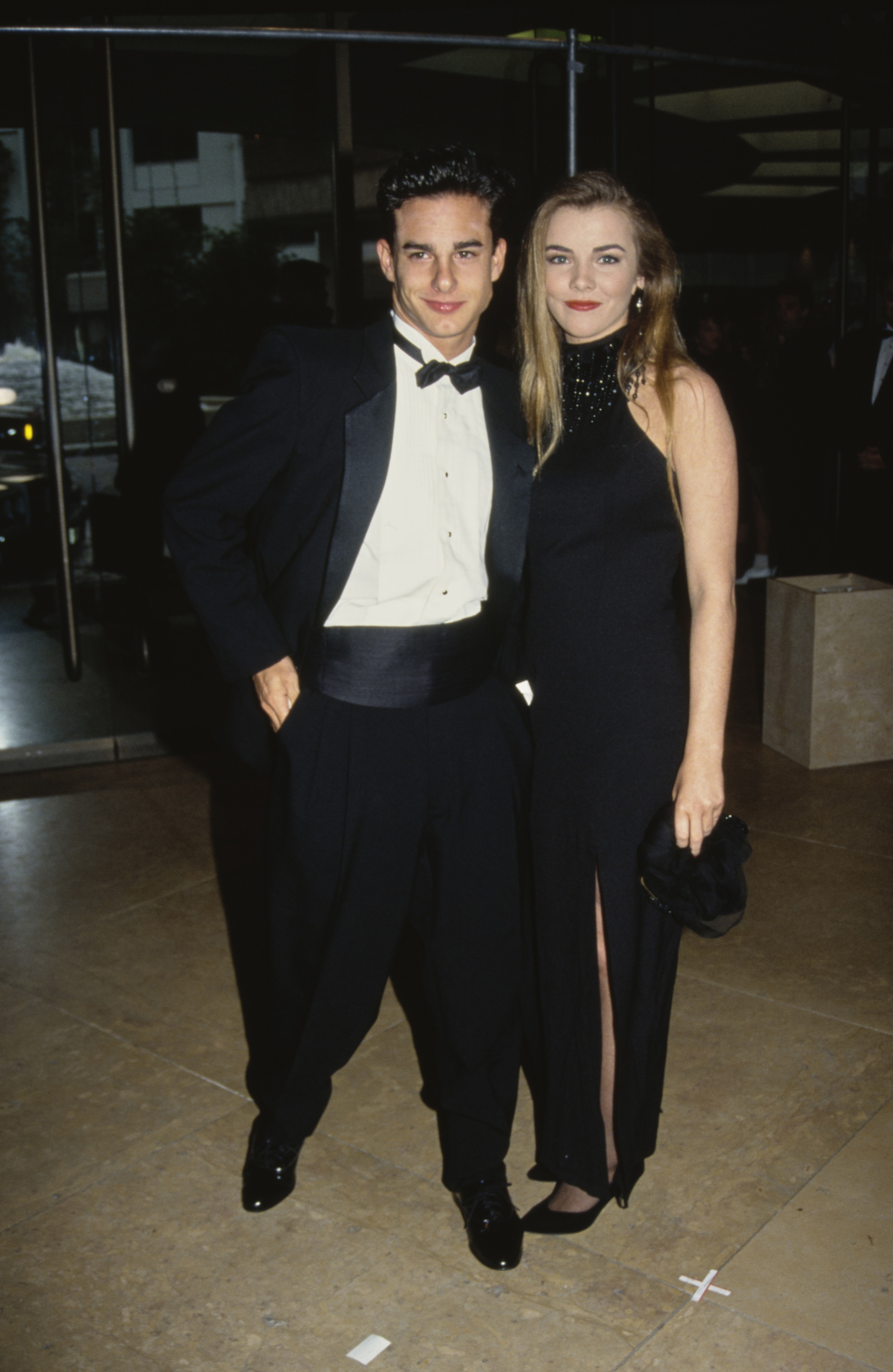 Christie Clark and Patrick Muldoon attend an event in the United States, circa 1990s | Source: Getty Images