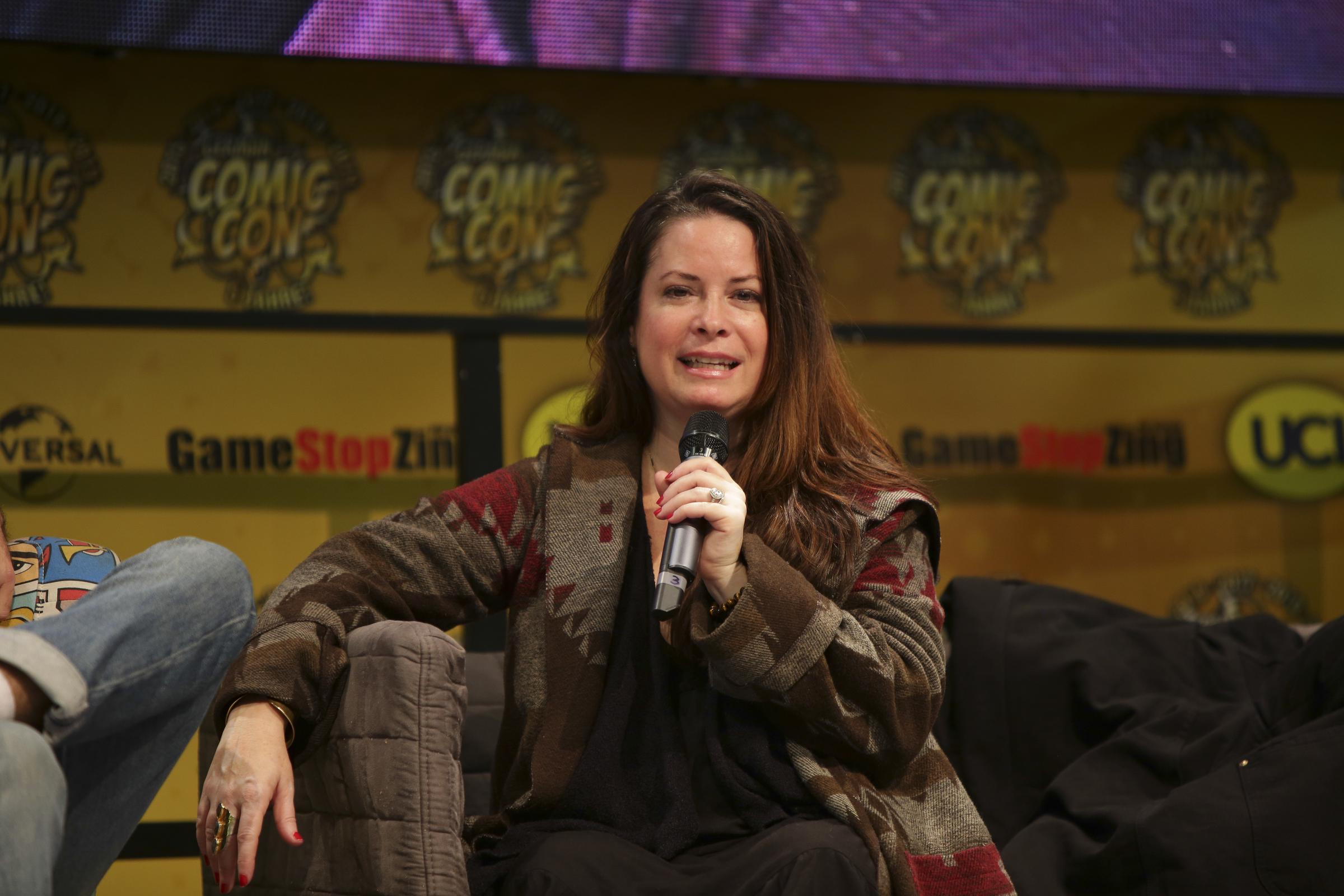 Holly Marie Combs at the German Comic Con in Germany, on December 8, 2019. | Source: Getty Images