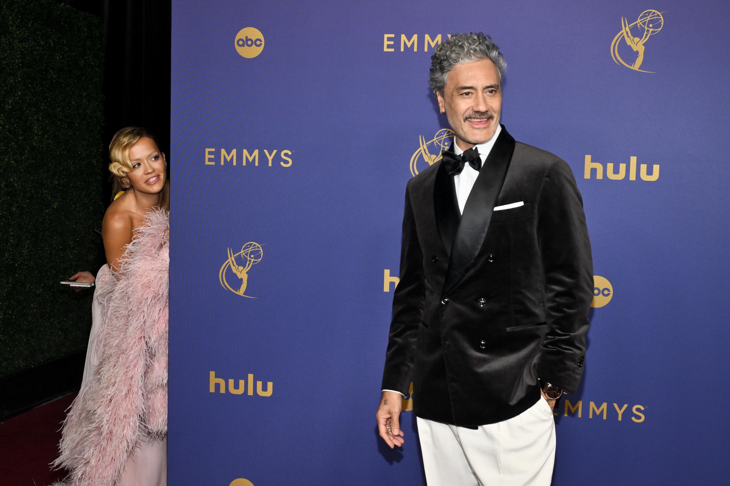 Rita Ora and Taika Waititi on September 15, 2024, in Los Angeles, California | Source: Getty Images