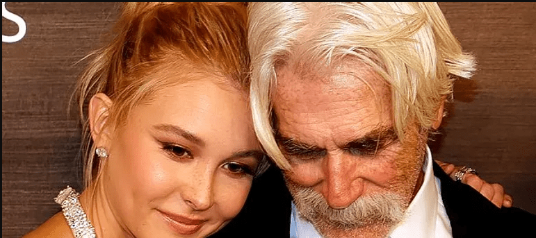 Isabel May and Sam Elliott at the premiere of "1883" in Las Vegas, Nevada on December 11, 2021 | Source: Getty Images