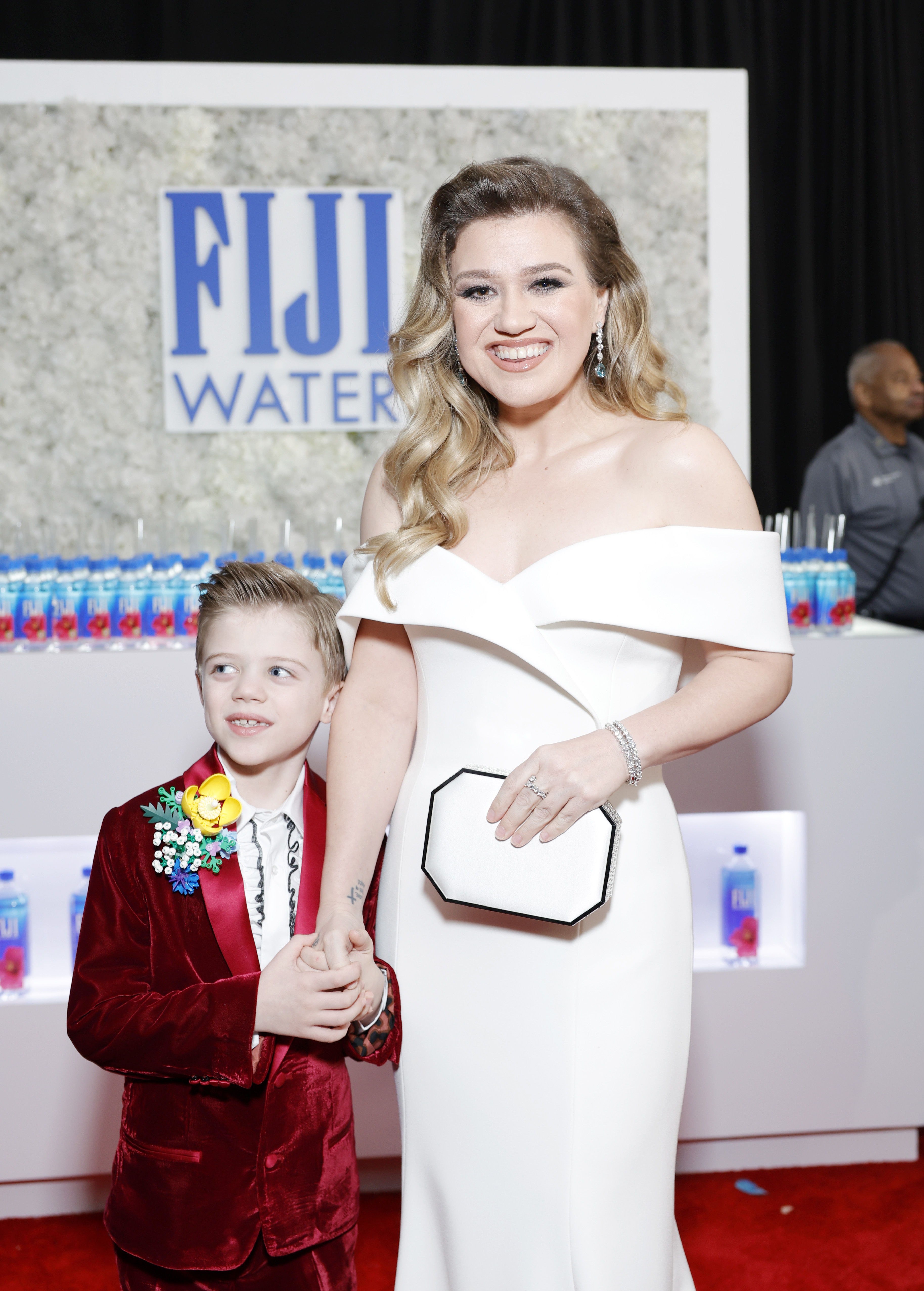 Remy Blackstock and Kelly Clarkson attend the 66th GRAMMY Awards at Crypto.com Arena in Los Angeles, California, on February 4, 2024 | Source: Getty Images