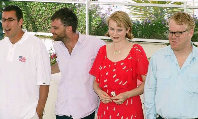 Adam Sandler, Paul Thomas Anderson, Emily Watson and P. S. Hoffmann. | Photo: Created by Rita Molnár 2002 Wikimedia Commons, CC BY-SA 2.5