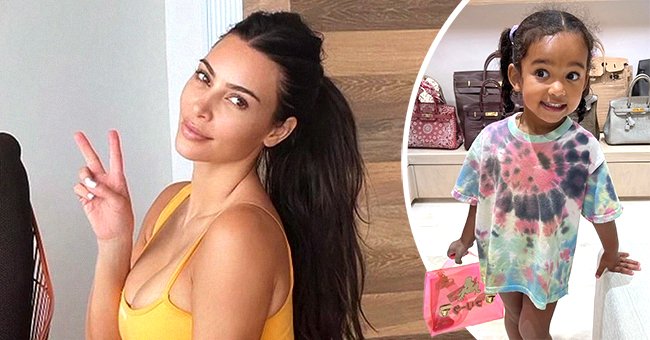 Kim Kardashian's Daughter Chicago Smiles Cheekily after 'Trying to ...