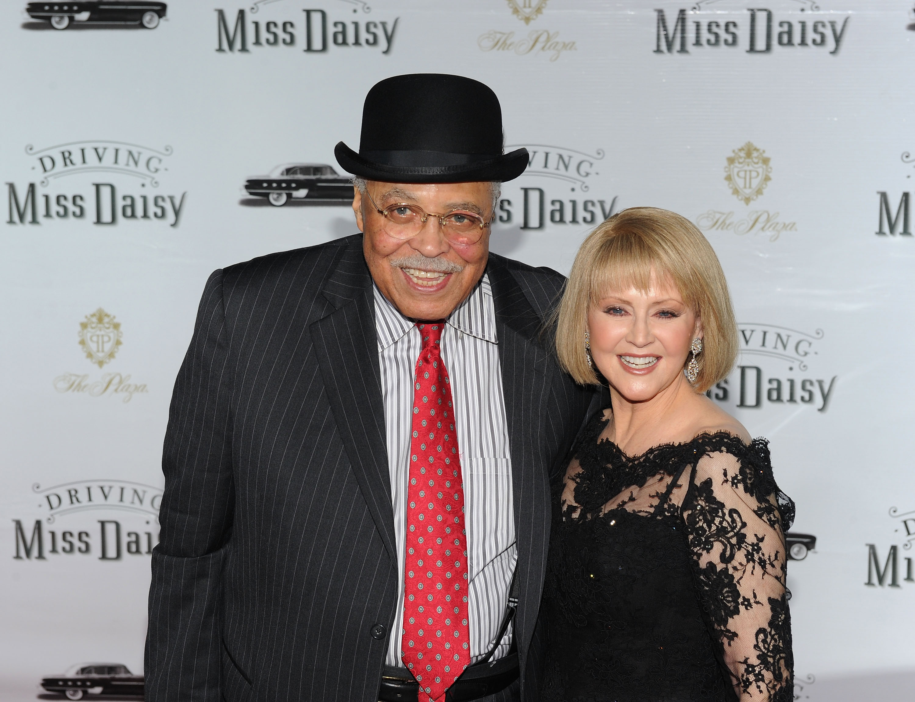 James Earl Jones and Cecilia Hart attend the after party for 