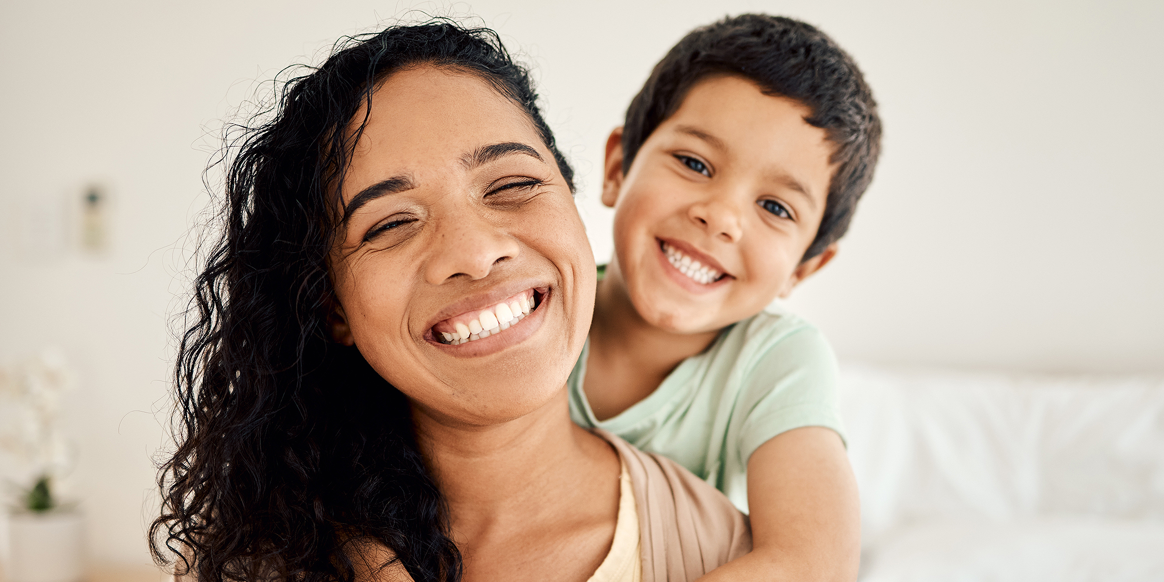 A woman and son | Source: Shutterstock