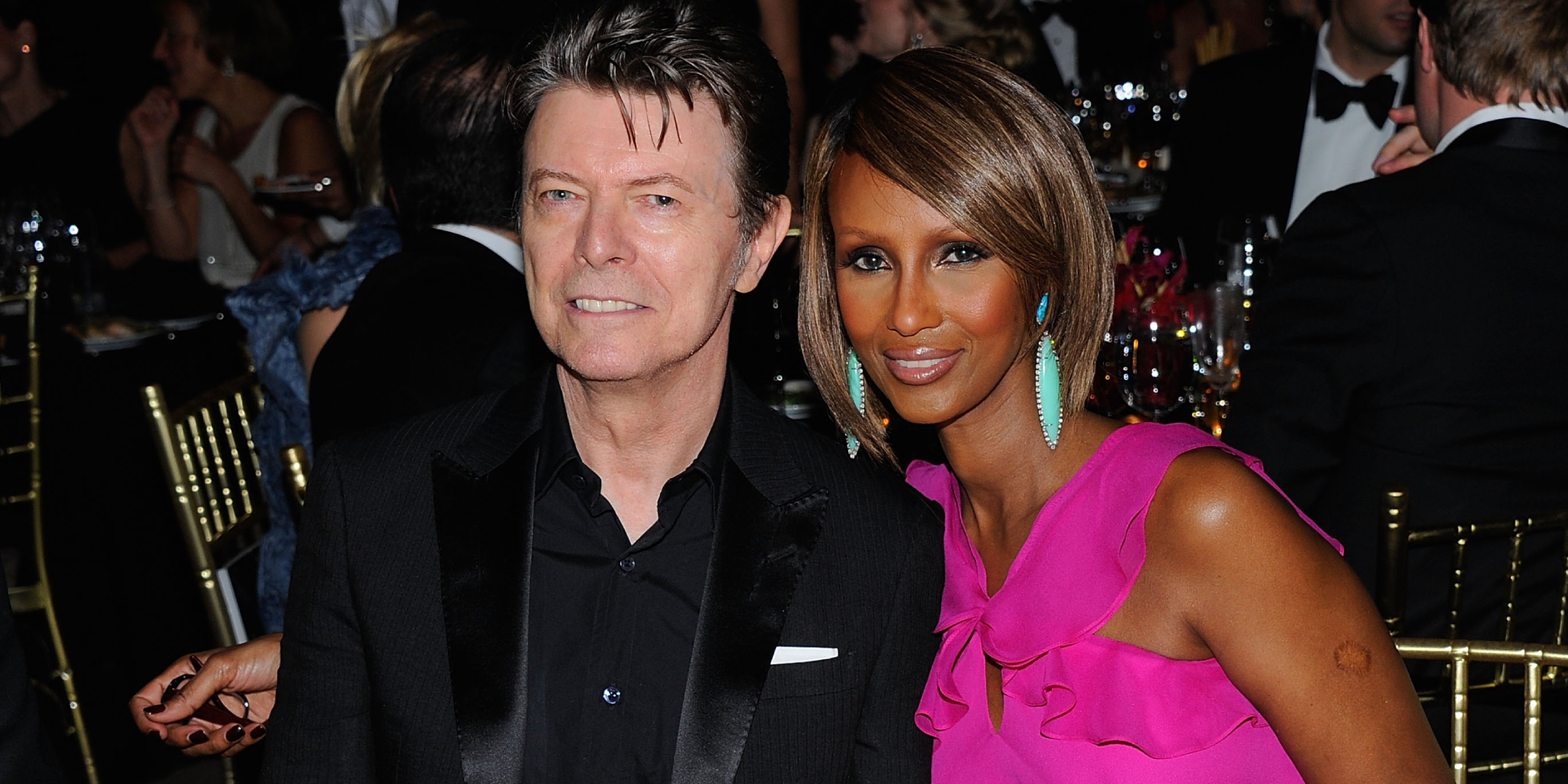 David Bowie and Iman | Source: Getty Images