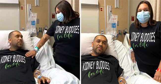 Lisa Segura donated her kidney to Julian Ortiz, who is a loving husband and father to four kids. | Photo: twitter.com/KNOPTV + facebook.com/claribel.covarrubiasortiz.3