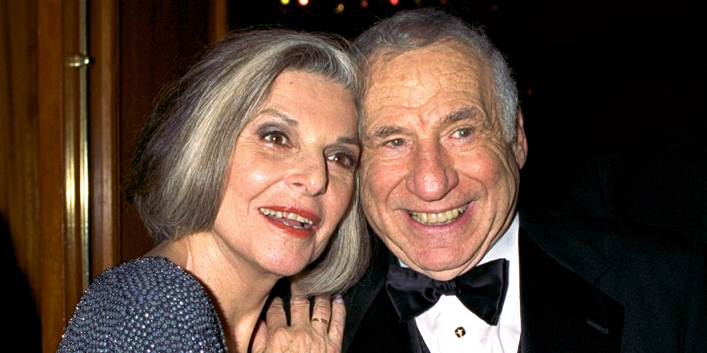 Anne Boncraft and Mel Brooks┃Source: Getty Images