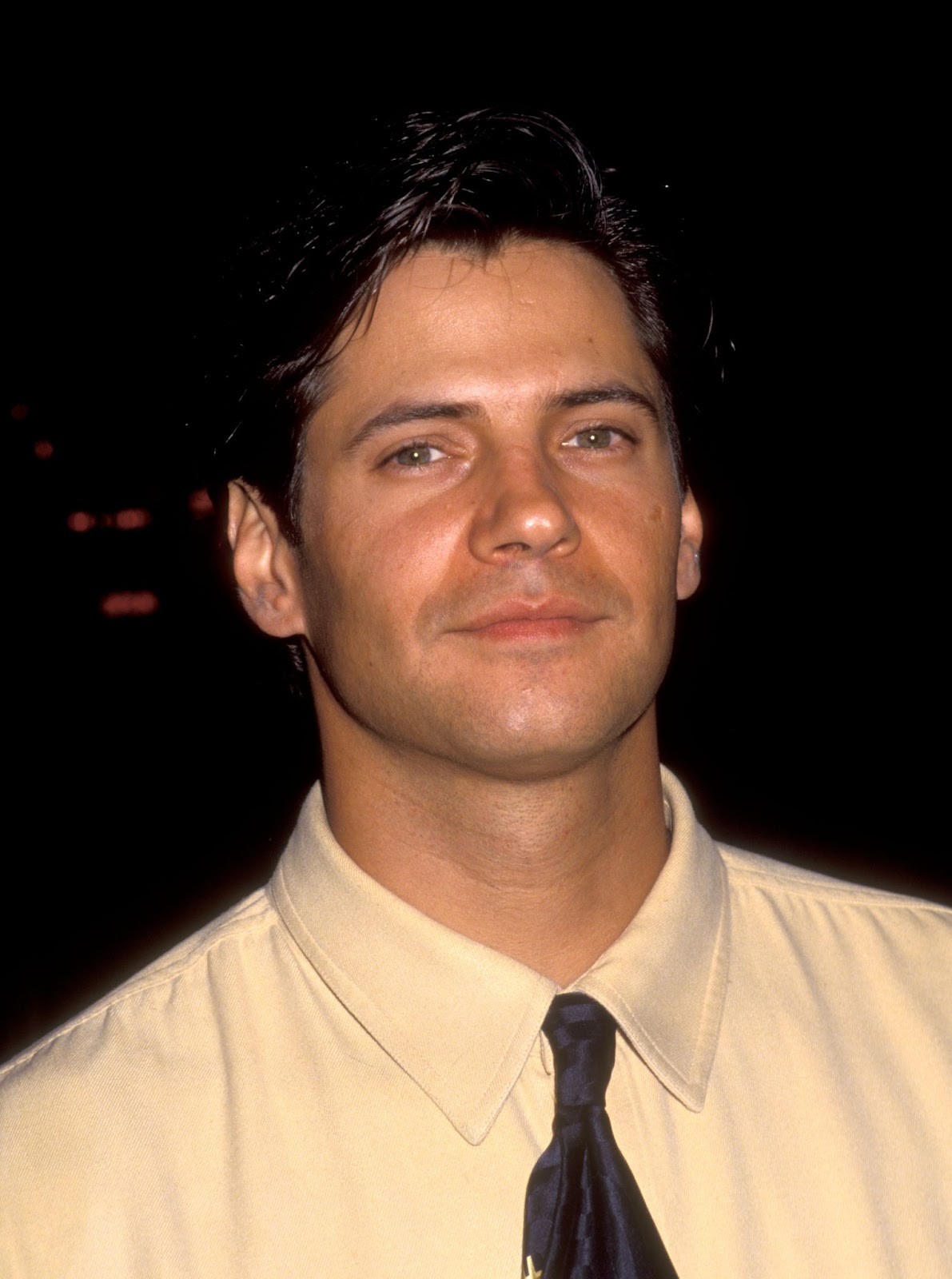 The '90s heartthrob at the FOX Television Affiliates Party in 1992 in West Hollywood. | Source: Getty Images