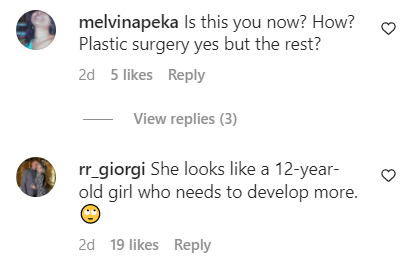 Nutzer teilen ihre Meinung im Kommentarbereich von Demi Moores Instagram-Foto. | Quelle: instagram.com/demimoore
