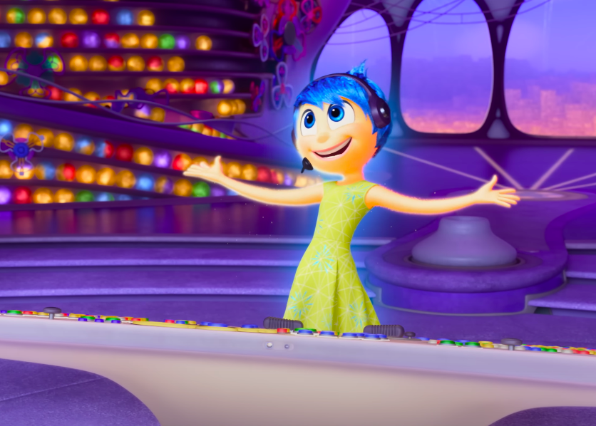 Joy from the trailer of "Inside Out 2," posted on March 7, 2024 | Source: YouTube/Pixar