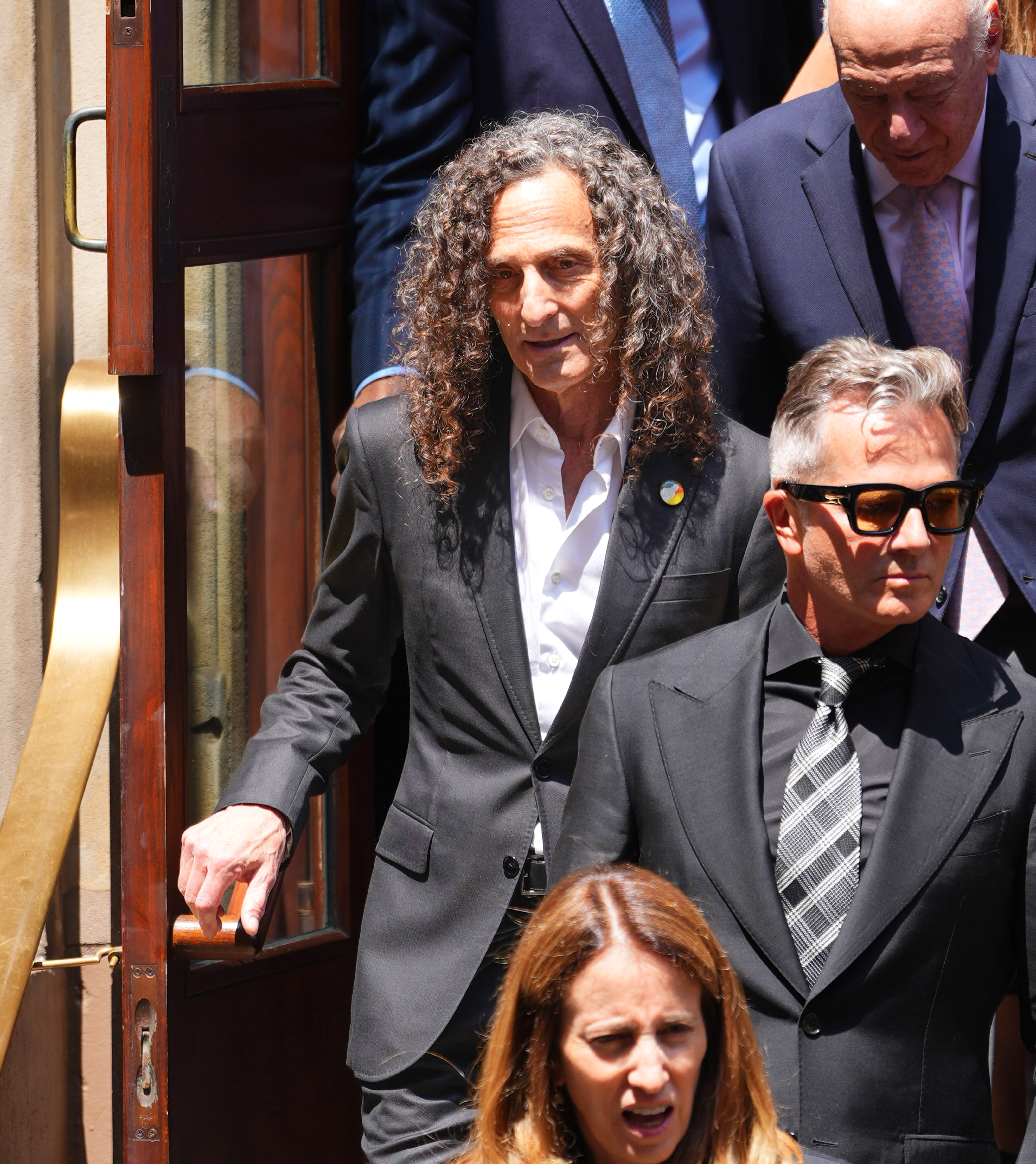 Grammy-winning saxophonist, Kenny G, enjoyed a decades-long friendship with Davis, who signed him to Arista Records in the early 1980s and helped turn him into one of the best-selling instrumental artists in history. | Source: Getty Images