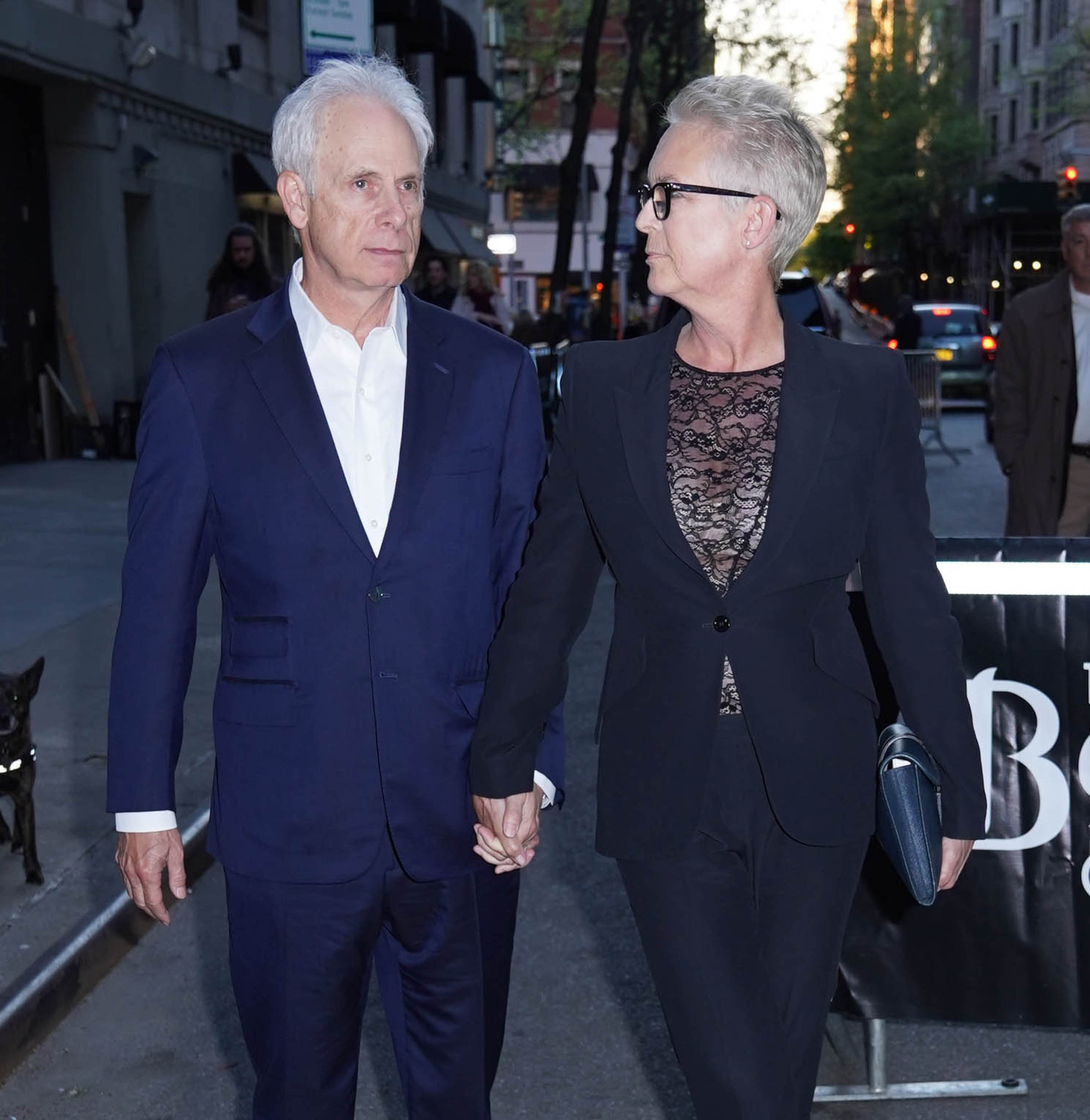 Jamie Lee Curtis and Christopher Guest are seen in New York City on April 27, 2019 | Source: Getty Images