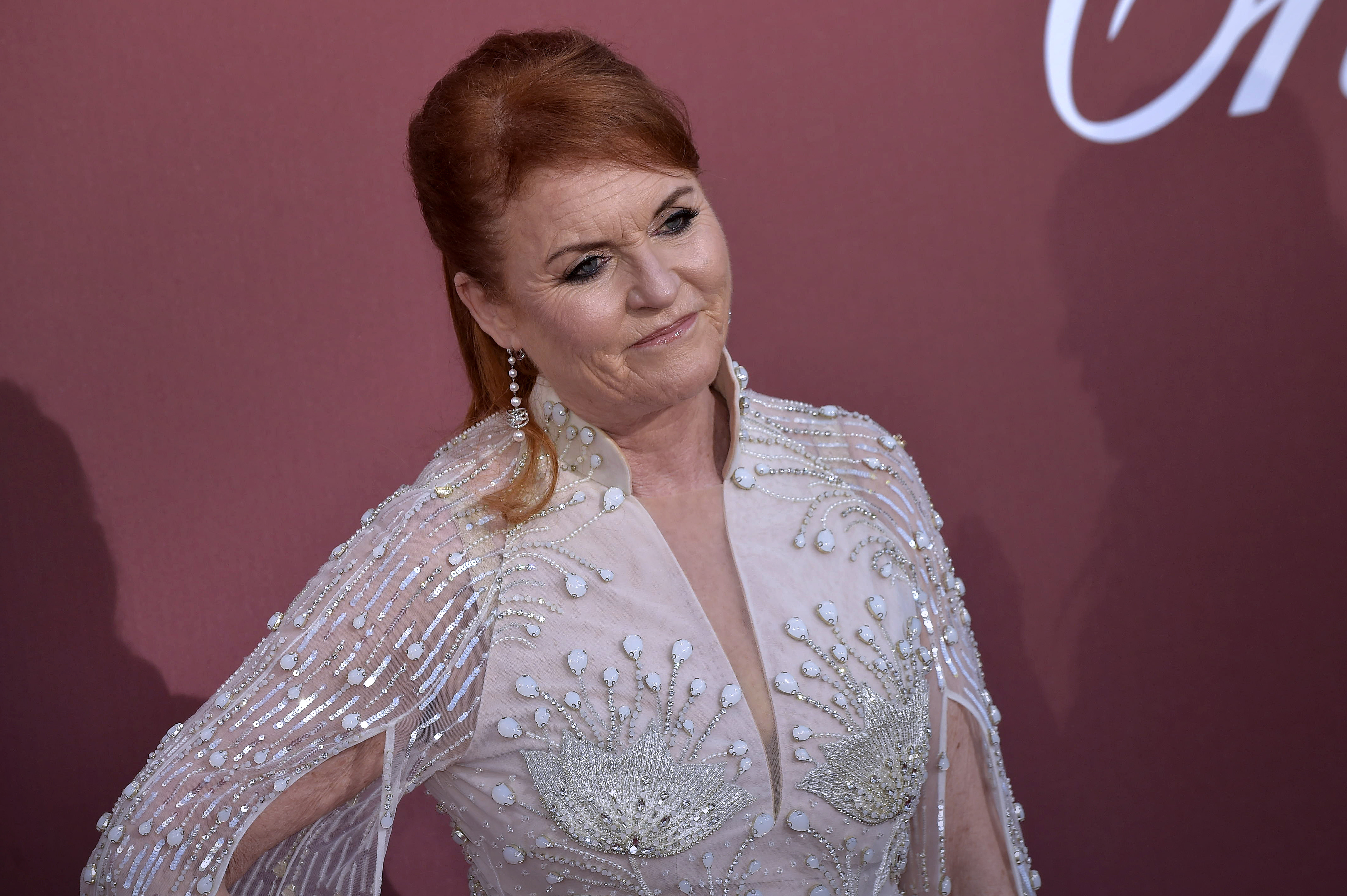 Sarah Ferguson attends the amfAR Cannes Gala 30th edition Presented by Chopard and Red Sea International Film Festival at Hotel du Cap-Eden-Roc on 23 May 2024 in Cap d'Antibes, France. | Source: Getty Images