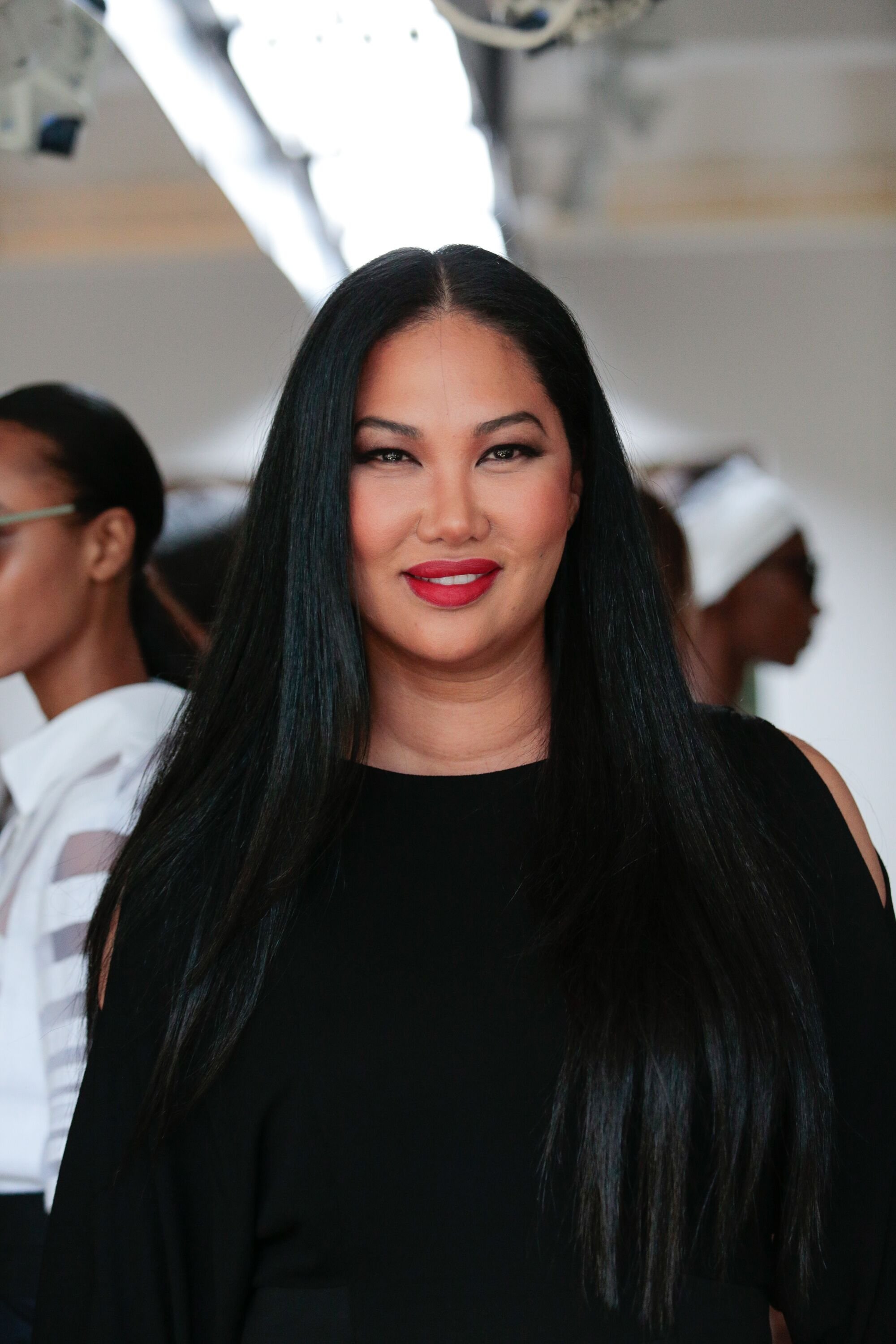 Kimora Lee Simmons backstage at the December 2019 relaunch of Baby Phat/ Source: Getty Images