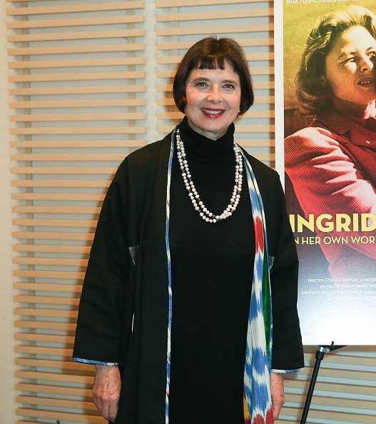 Isabella Rossellini at Scandinavia House on November 10, 2015 in New York City | Photo: Getty Images
