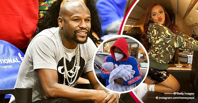 See a Sweet Photo of Floyd Mayweather Holding His Newborn Grandson ...