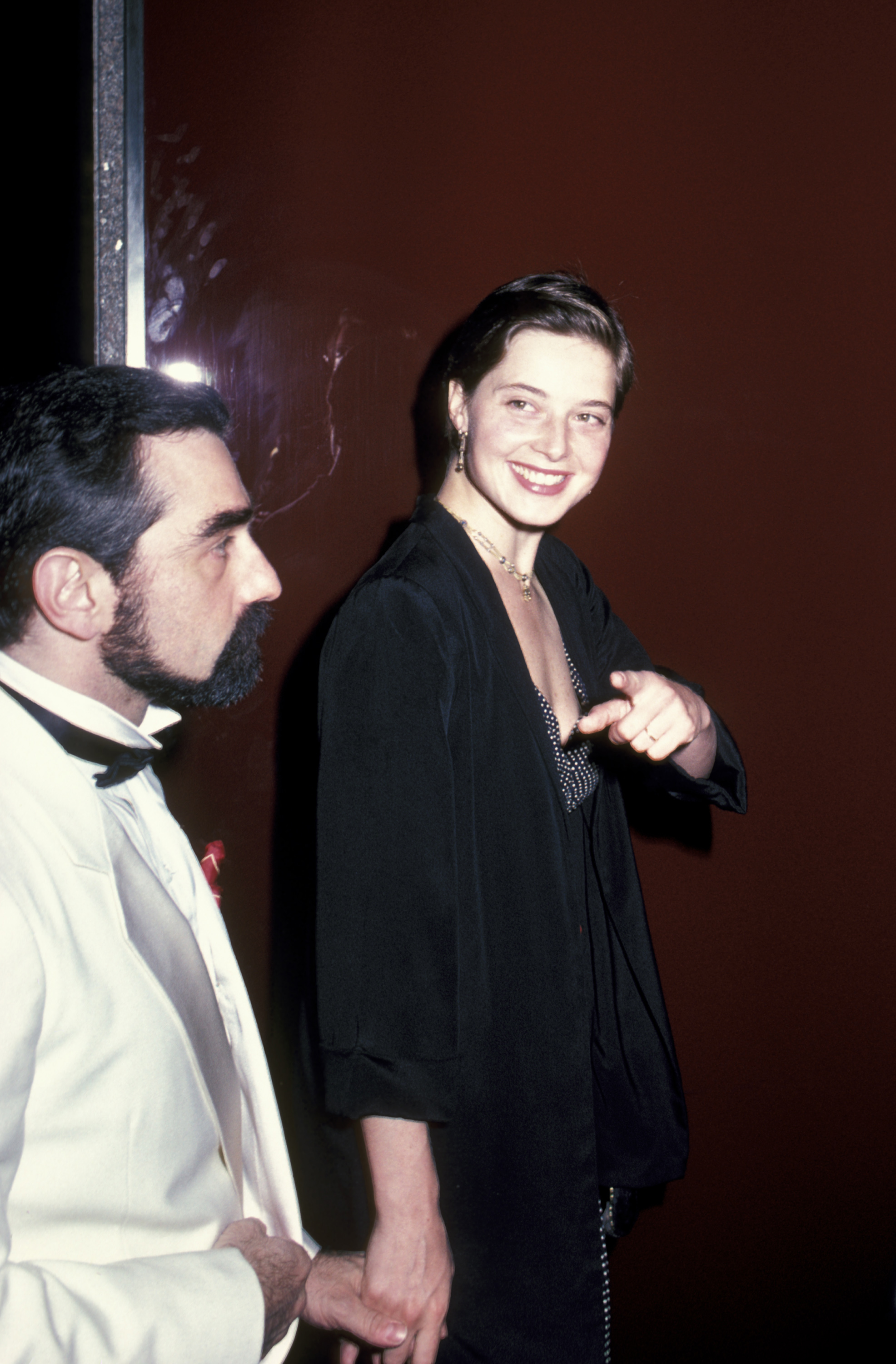 The actress photographed with Martin in Los Angeles, California, on January 1, 1981. | Source: Getty Images