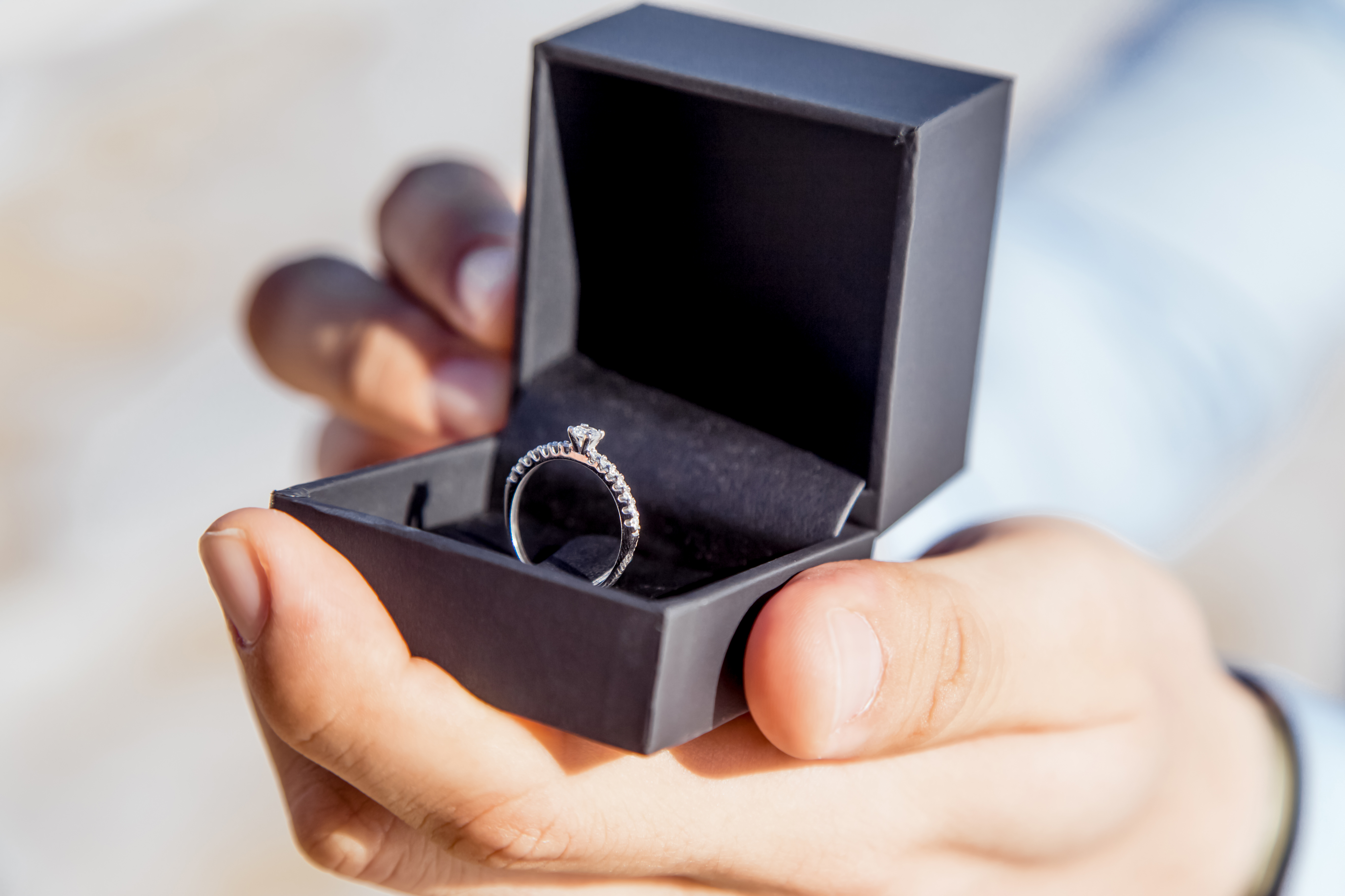An engagement ring | Source: Shutterstock