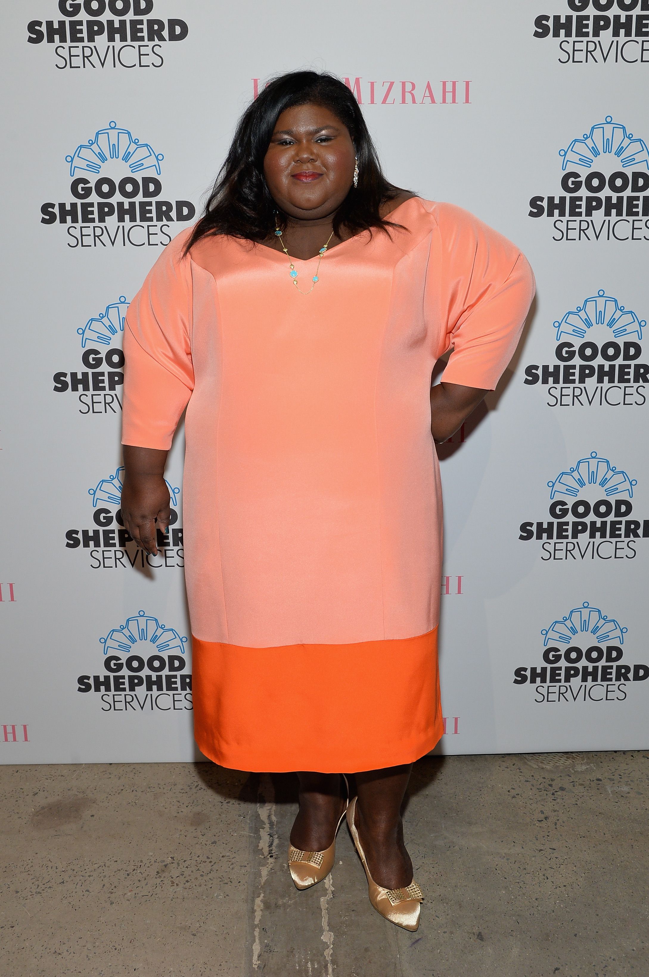 Gabourey Sidibe during the Good Shepherd Services Spring Party in New York City on April 24, 2014. | Source: Getty Images