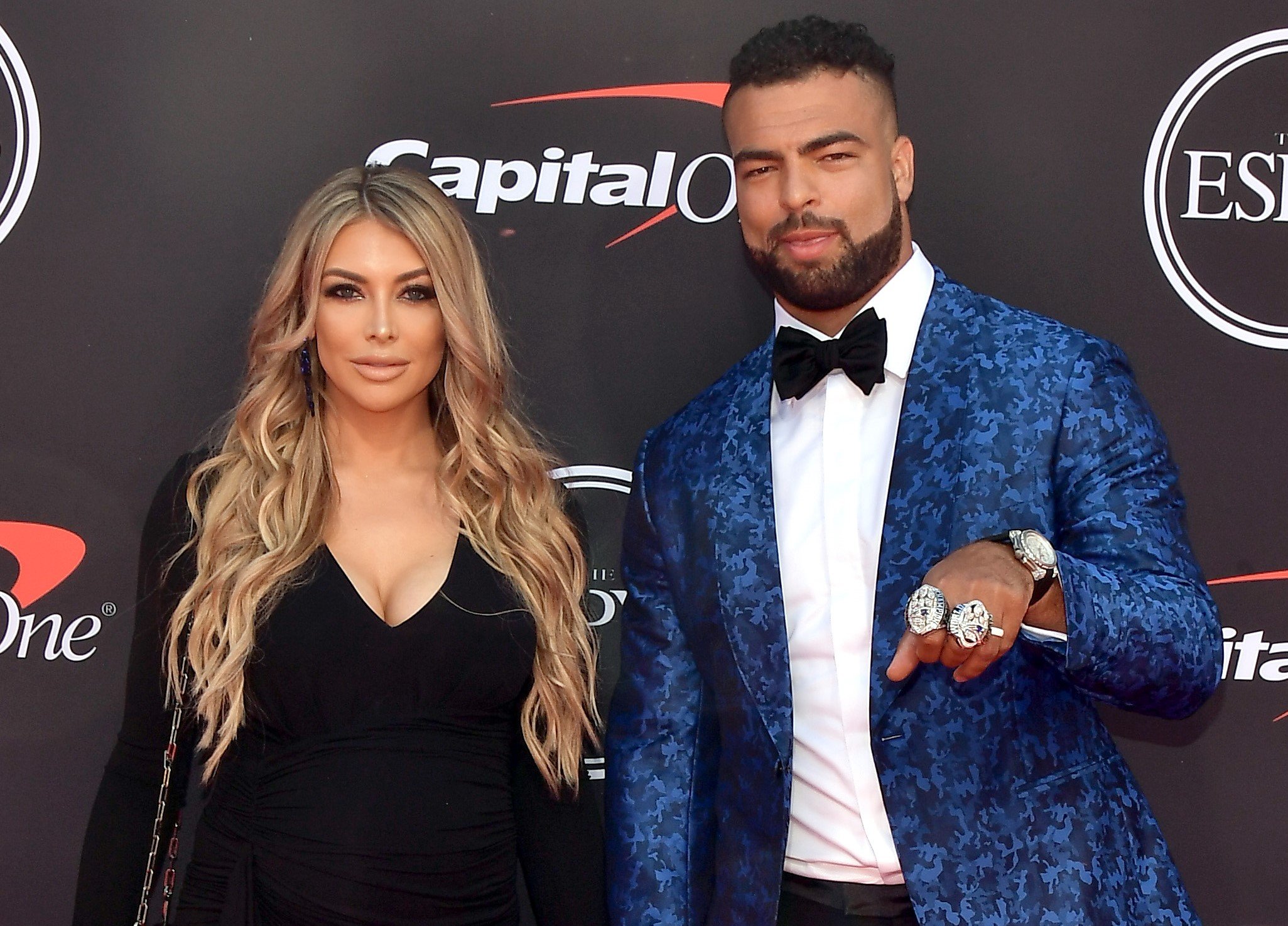  Marissa Powell and Kyle Van Noy at the 2019 ESPYs in Los Angeles, California. | Source: Getty Images