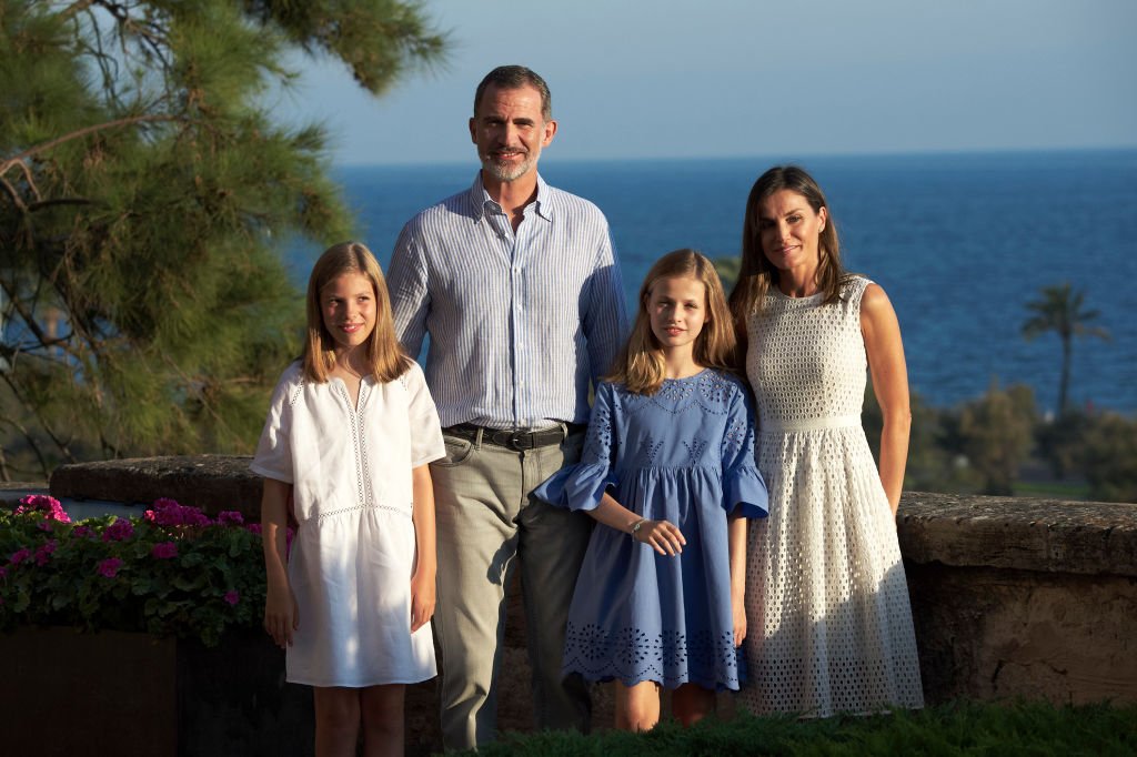 La familia Real de España. | Foto: Getty Images
