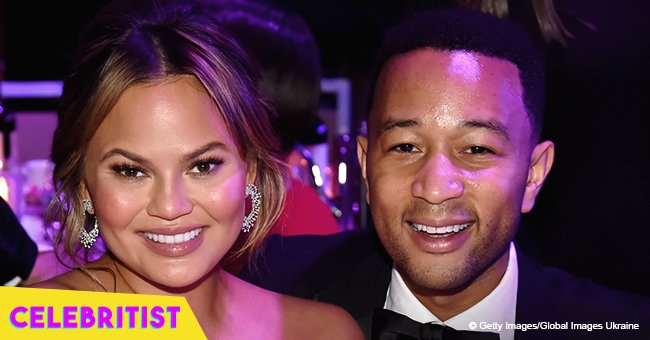 Chrissy Teigen shares new video of laughing son Miles who is a miniature version of his father