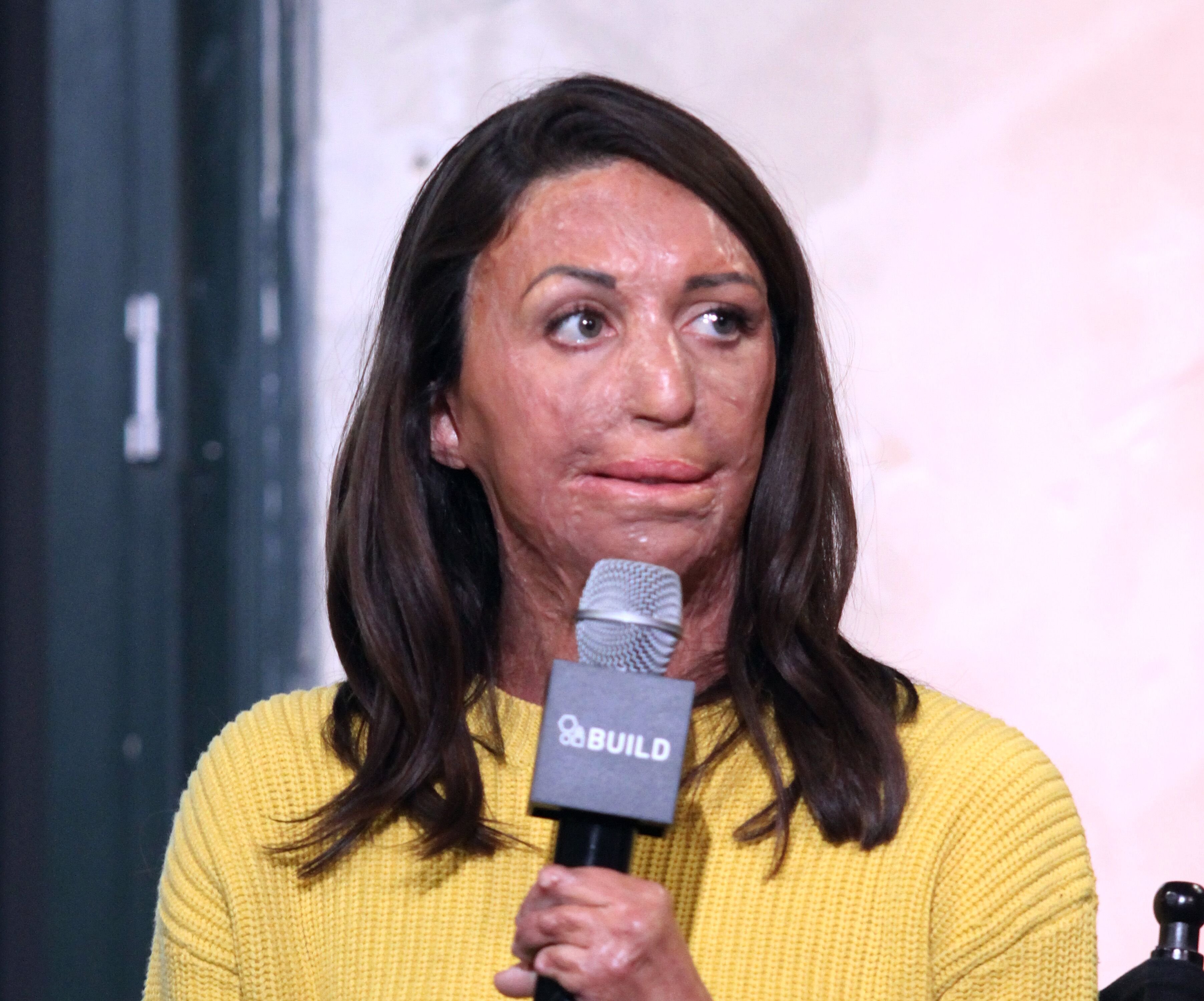 Turia Pitt appears to promote the "Ironman World Championship" during the AOL BUILD Series at AOL HQ on December 6, 2016 in New York City. | Source: Getty Images
