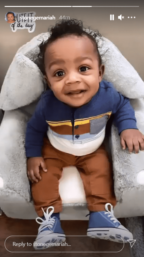 Bow Wow's Son Stone Melts Hearts with His Smile & Curly Hair Dressed in ...