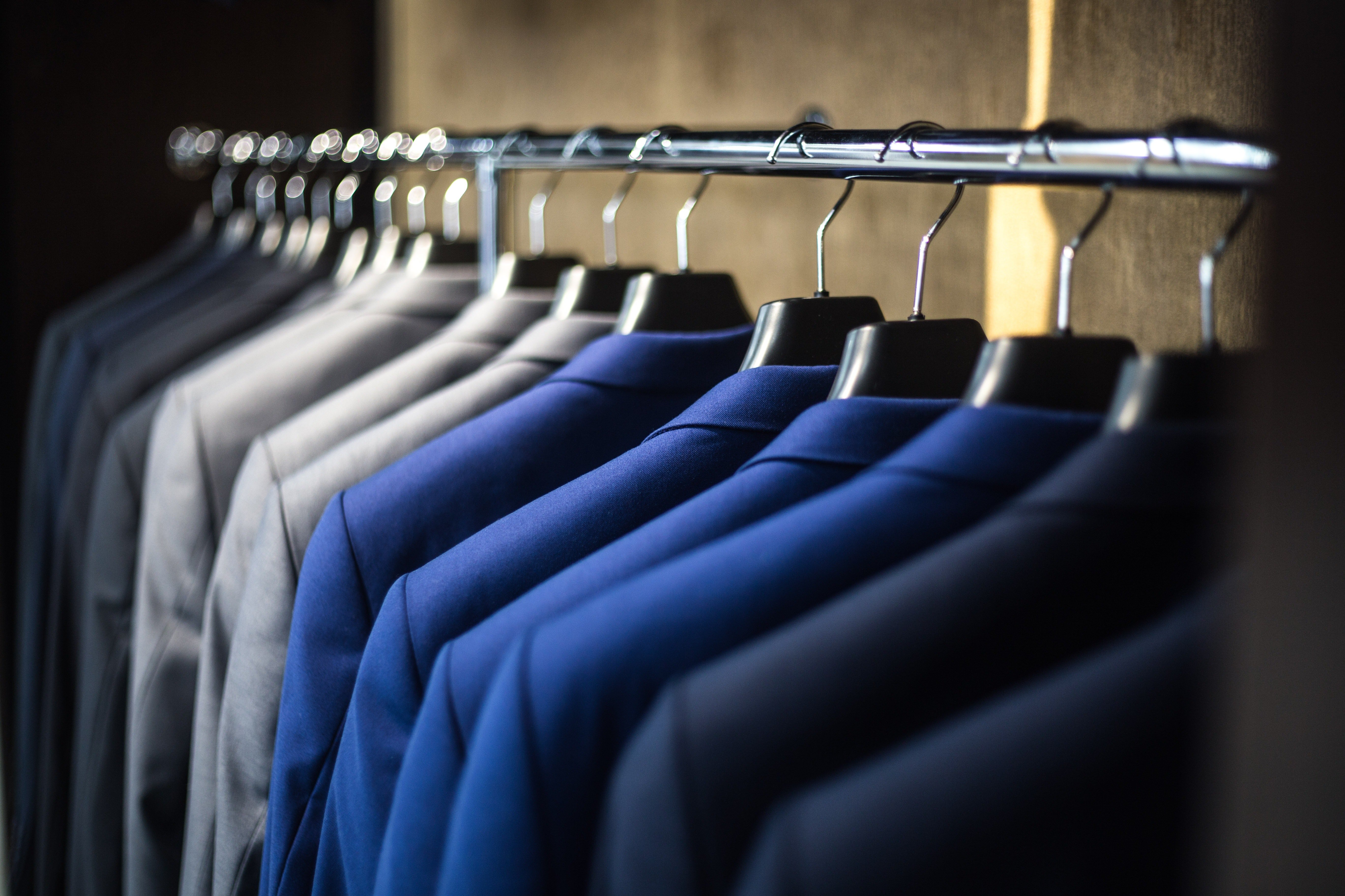 Pictured - A close-up of a row of suits | Source: Pexels 