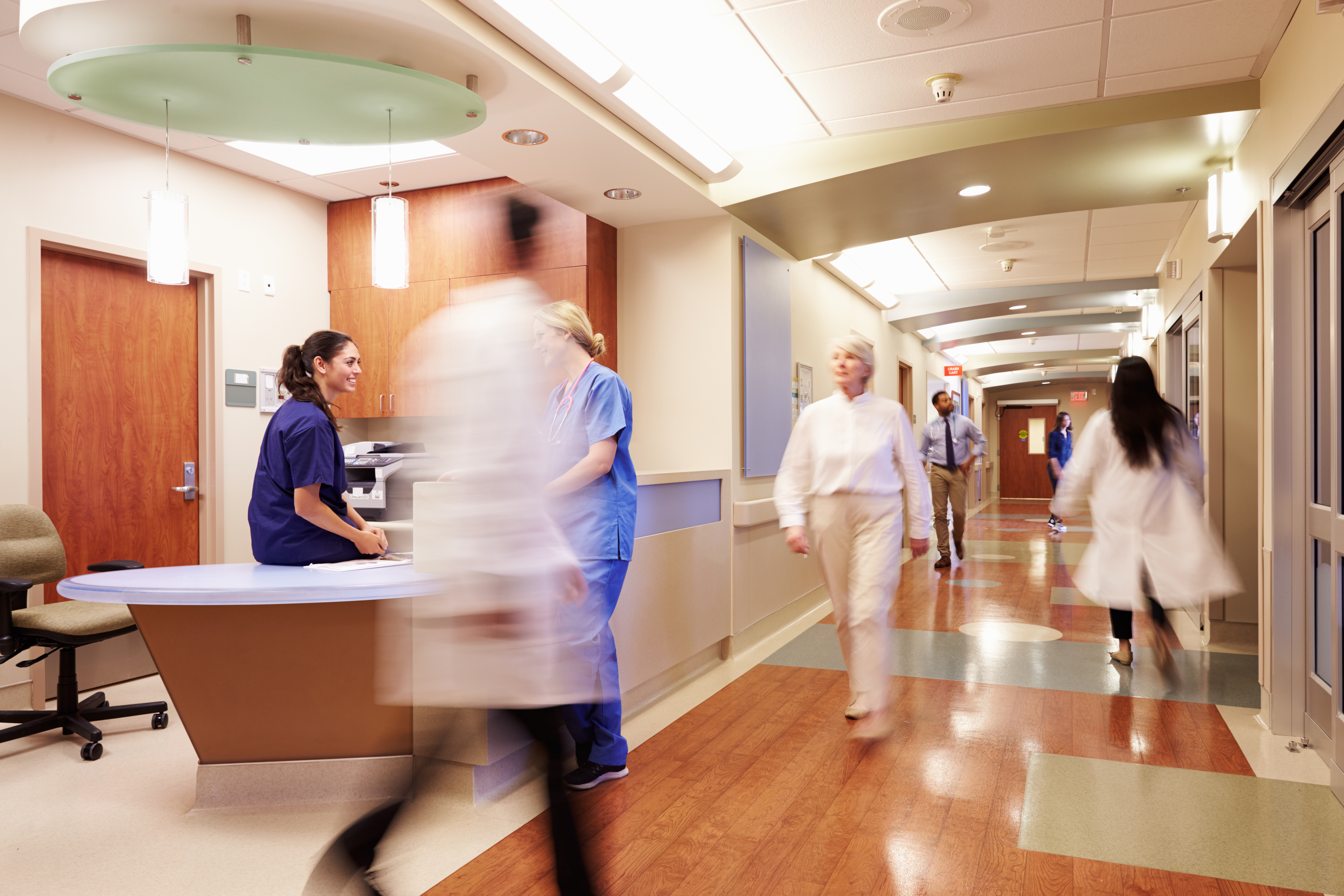 People walking inside a hospital | Source: Shutterstock