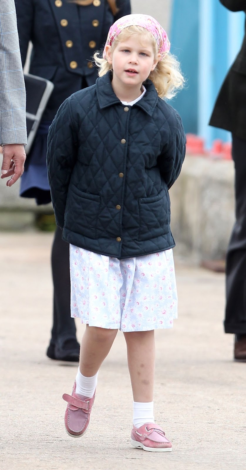 On August 2, 2010, Lady Louise was spotted at Scrabster Harbour in Scotland, enjoying a family outing. Known for her grounded upbringing, she often accompanied her parents on low-key excursions. | Source: Getty Images