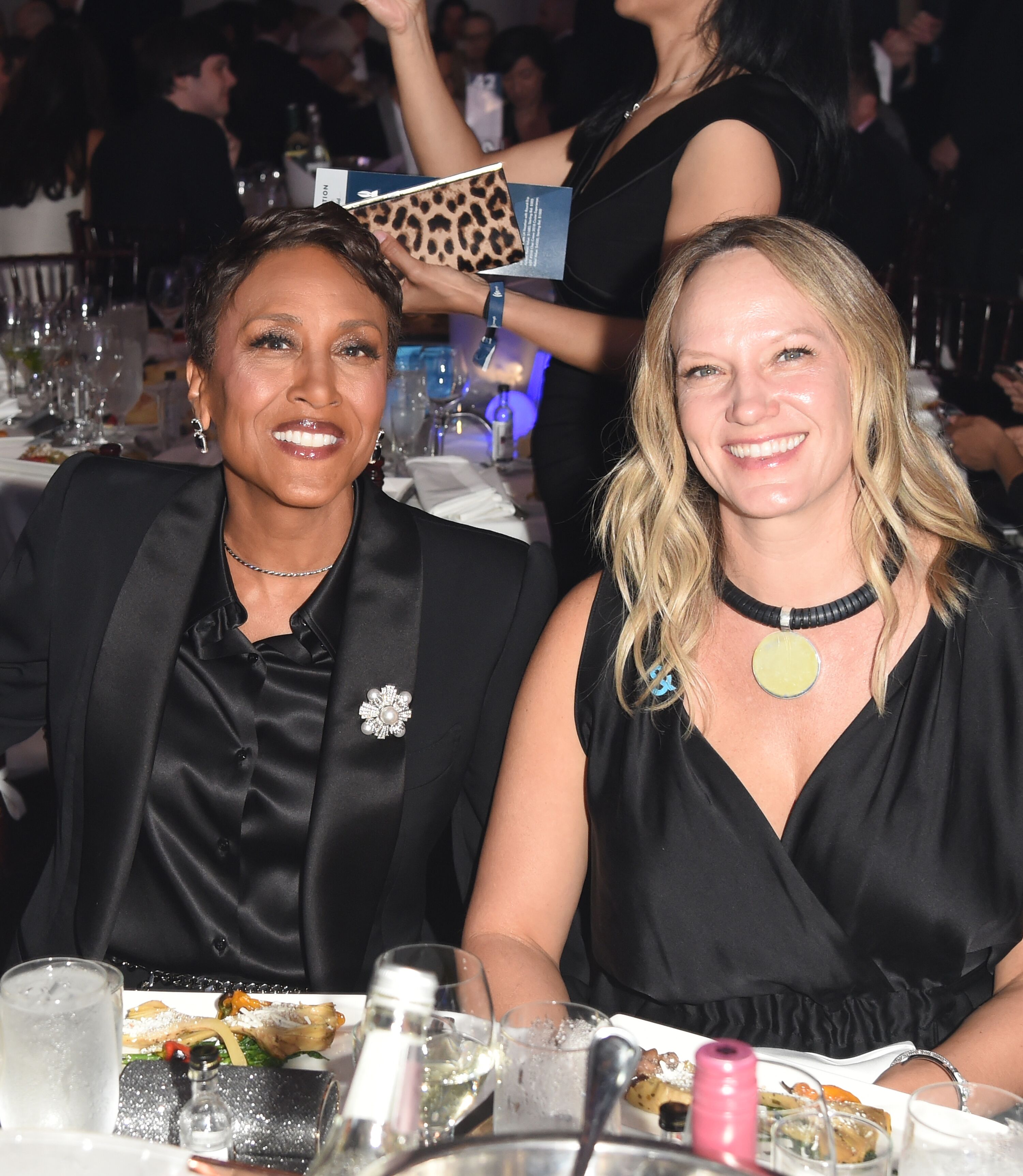 Robin Roberts and Amber Laign at a formal event | Source: Getty Images/GlobalImagesUkraine