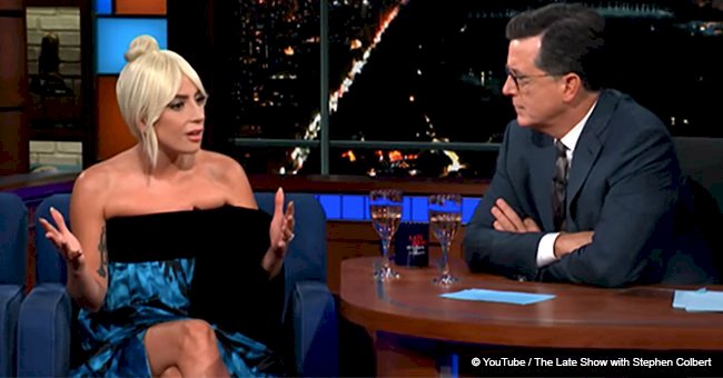 Lady Gaga's fierce support of Dr. Ford left Colbert and his audience completely speechless