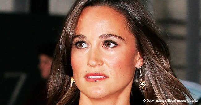 Kate Middleton's sister arrives at Prince Louis' christening in an elegant outfit